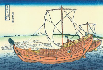 La Route Maritime de la Province de Kazusa - Katsushika Hokusai